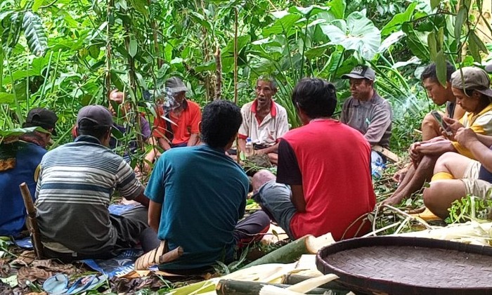 Upacara Adat Saka Wela Po’ong di Melar Matim