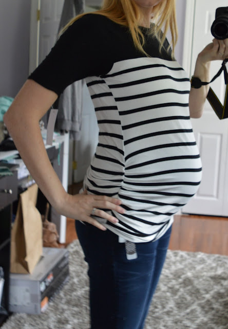 Loveappella Maternity - Chango Maternity Knit Top Stitch Fix Review