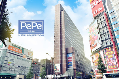# Shopping ♪ Shinjuku! Convenient Spot to Enjoy! Let's EAT and SHOP at PePe @ Seibu Shinjuku Station