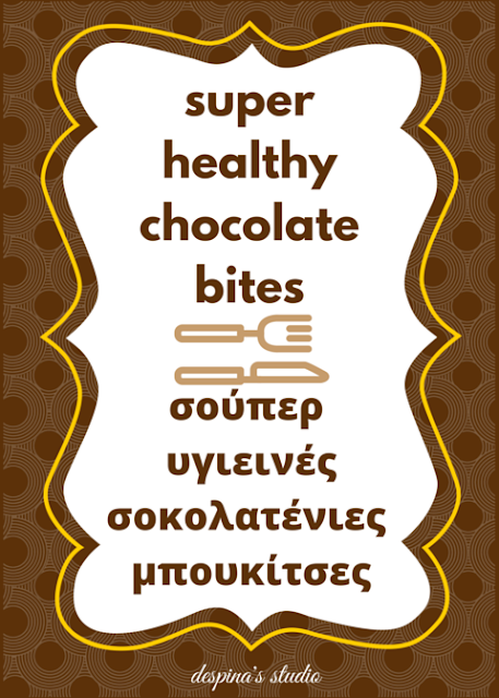 healthy chocolate bites