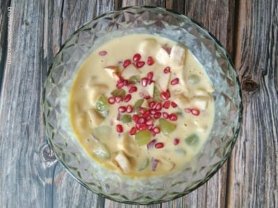 Fruit Custard Recipe In Hindi