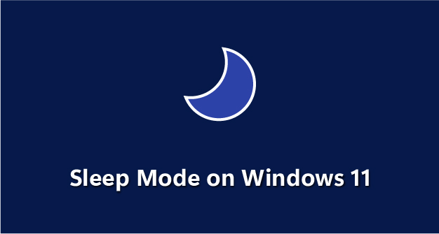 Learn how to put your computer or laptop to sleep on Windows 11
