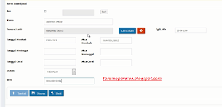 Cara Mengisi Data Riwayat Pendataan E-PUPNS