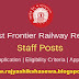 North East Frontier Railway (NEFR) Senior Inspector Posts