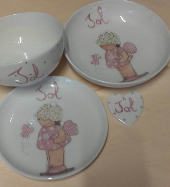 vajillas infantiles personalizadas 