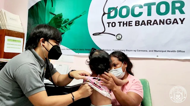 Carmona launched "Doctor to the Barangay Program" to provide medical services