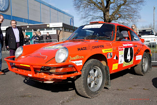 Porsche 911 rally car.