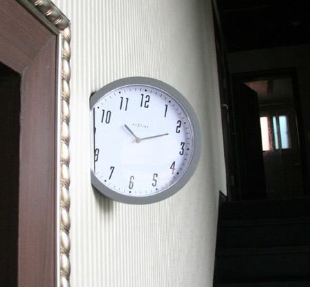 The round clock Wall clock