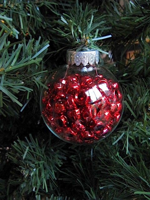 Sew Many Ways Fillable Glass Christmas Ornaments Great Gift Idea
