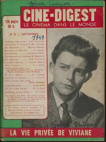 Ciné-digest (Gérard Philipe) © Cinémathèque française