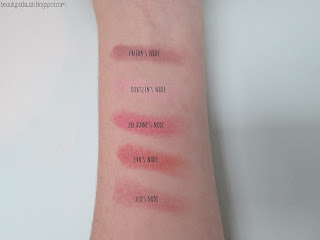 L'Oreal Paris Collection Exclusive Nudes - swatches