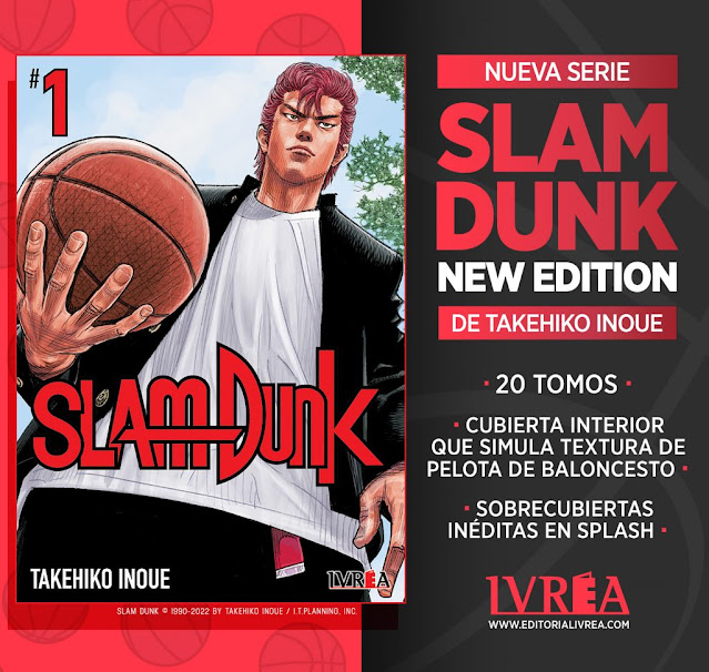 Ivrea publicará Slam Dunk New Edition.