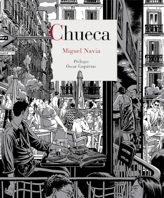 Portada del cómic Chueca ilustrado por Miguel Navia