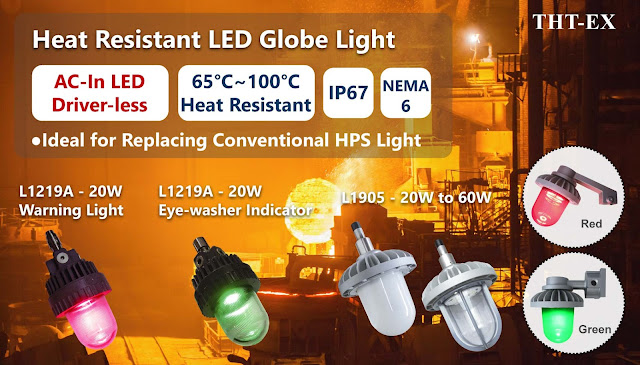 Heat Resistant Light for High Temperature Working Areas_THT-EX