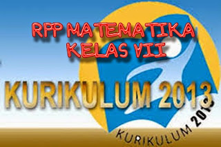 RPP MATEMATIKA KELAS VII