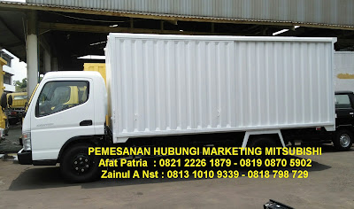 jual mitsubishi truck box jumbo 2018