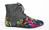 patchwork shoes