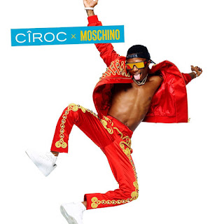 Wizkid in colourful campaign for #Ciroc and #Moschino