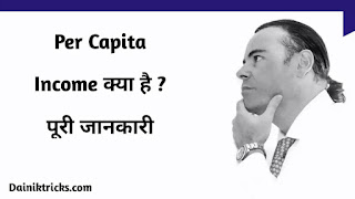 What is Per Capita Income Full Information in Hindi