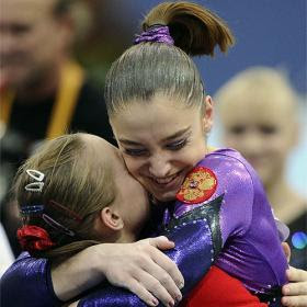 Aliya Mustafina Artistic Gymnast