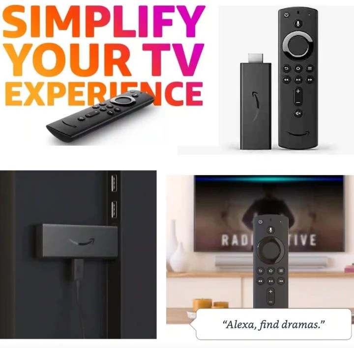 Smart Fire TV Stick Remote: Maximizing the Usage, Unique Features, Tips and Ideas - Alexa Voice Control HDTV Streaming Media Player