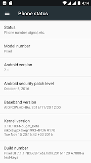 Update Lenovoe A7000 To Android 7.0 Nougat