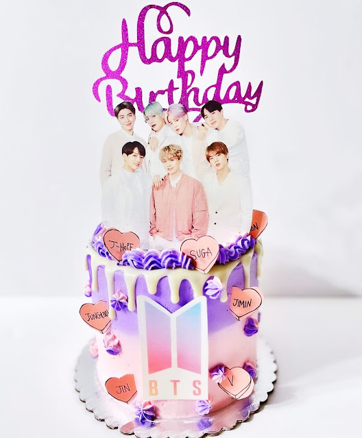 BTS Cake Images Free