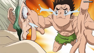 ドクターストーンアニメ 1期1話 石神千空 大木大樹 Dr. STONE Episode 1