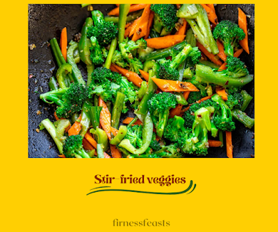 Stir-fried veggies