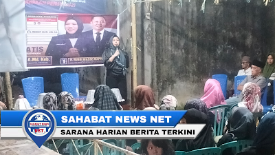 Masyarakat Watang Sawitto Apresiasi Cek Kesehatan Caleg Nasdem Pinrang Hj.Irmawati Bakri Saat Kampanye Terbatas