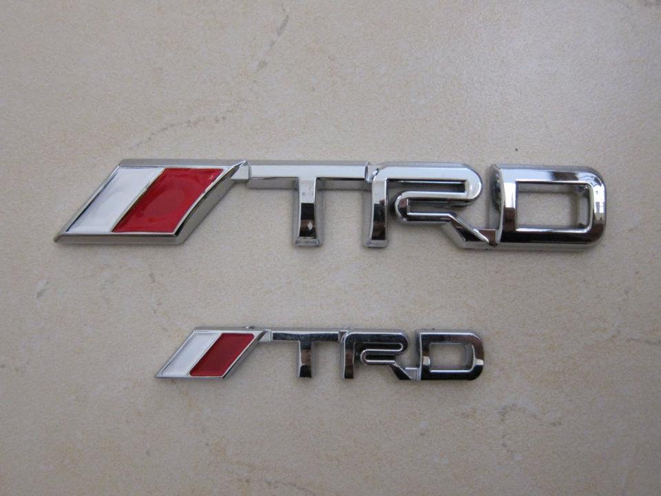 TRD Emblem's Online Shop: TRD Emblem ABS Sticker