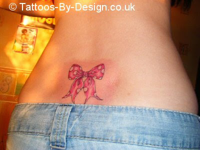 Pink Bow Tattoos. ow tattoo