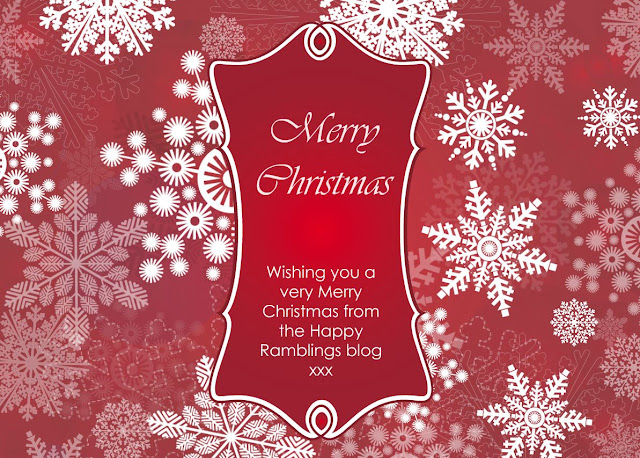 Wishing you a very Merry Christmas from the Happy Ramblings blog