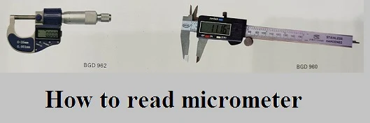 Calibration and Operation of  Micrometer