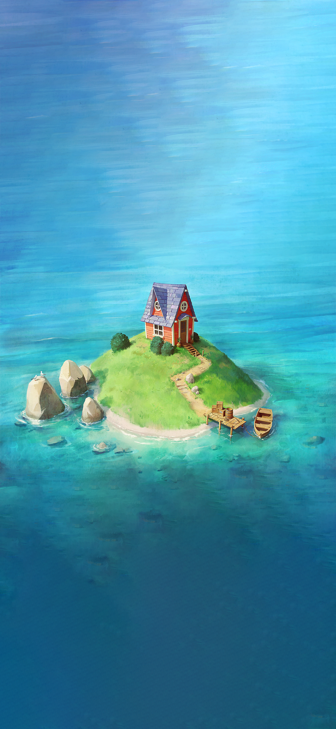 cool wallpaper iphone 4k  island