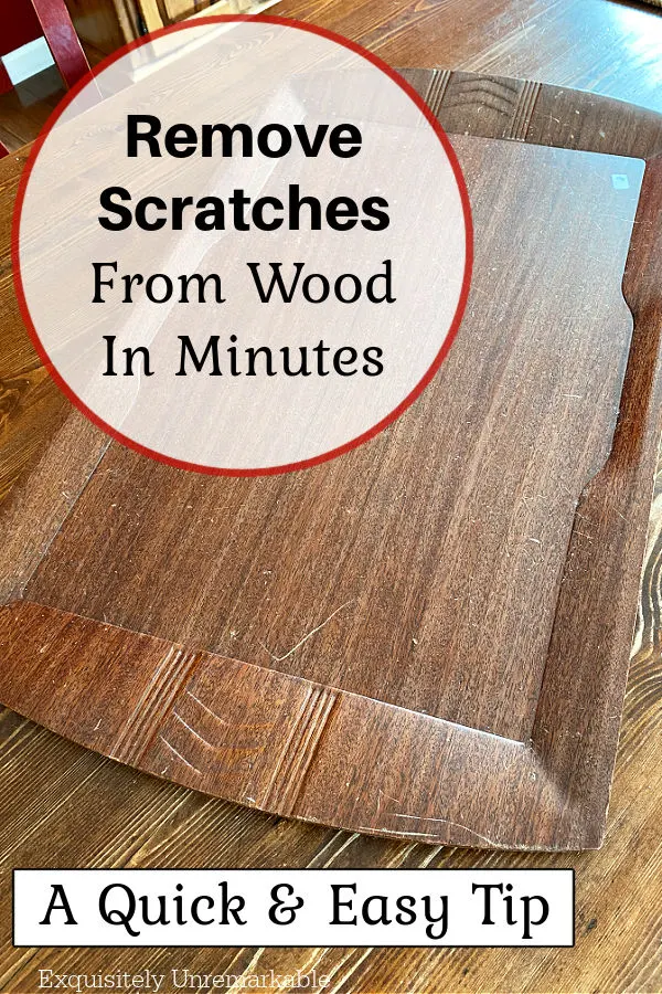 Remove Scratches From Wood in Minutes