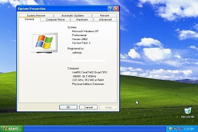Windows XP Pro SP-3 Update Januari 2019 Terbaru