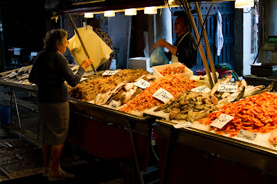 The Fish Markets - Venice, Italy