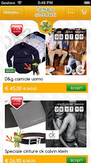 L'app Tempo di Sconti