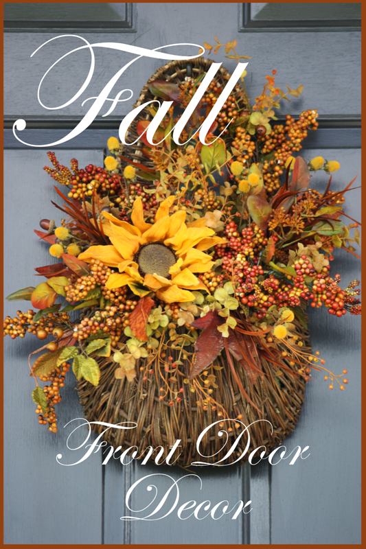 StoneGable: FALL DOOR DECOR