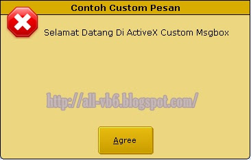 Custom Tampilan MsgBox Pada VB6