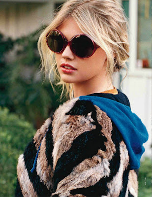 Kate Upton for Elle France January 2013, photographed by Matt Jones