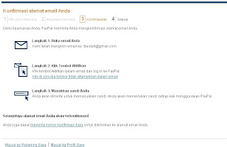 Mendaftar akun paypal