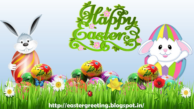 Easter bunny wallpaper