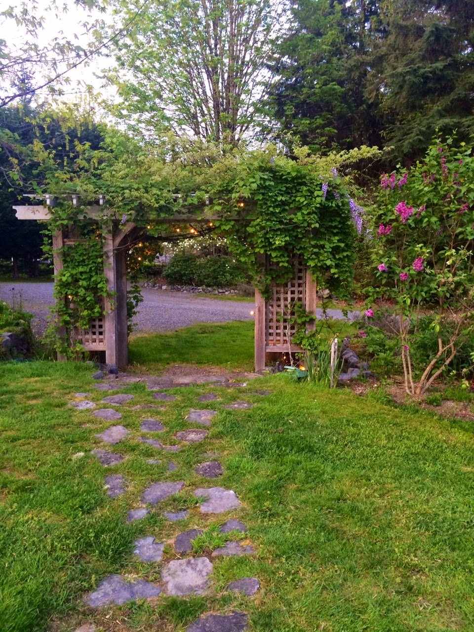 Little Farmstead An Entryway Arbor