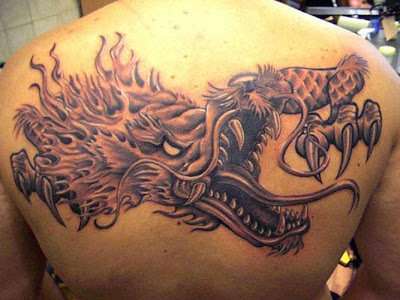 fotos da tatuagem Dagão Tatuado nas Costas