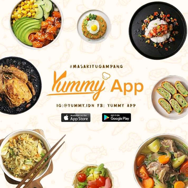 Resep masakan, yummy app, menu masakan, blog competition