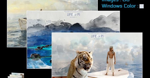 LIFE of PI Theme for Windows 7 and Windows 8 - extreme 7