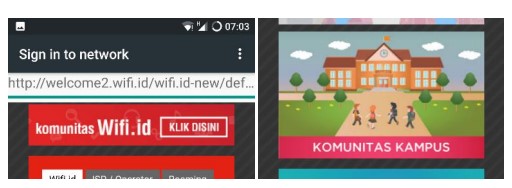 Cara Akses Login Menggunakan Layanan WiFi ID Komunitas Kampus