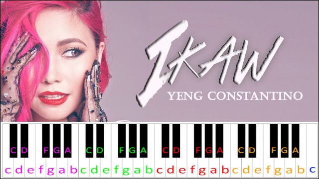 Ikaw by Yeng Constantino Piano / Keyboard Easy Letter Notes for Beginners